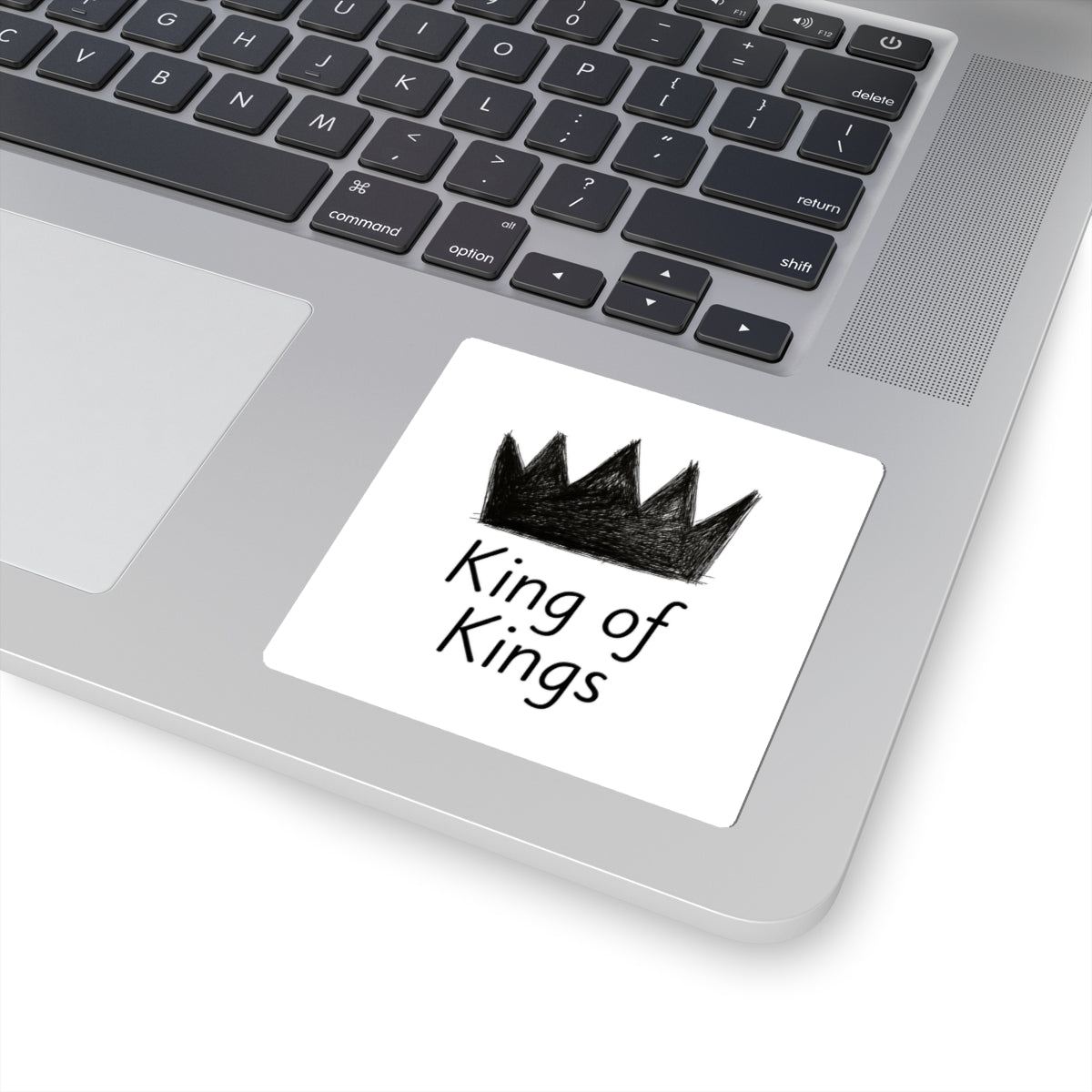 Crown Sticker Set | King of Kings | Laptop Decor, Planner Accessories, Gift for Him, Faith-Based Stickers, Wall Art