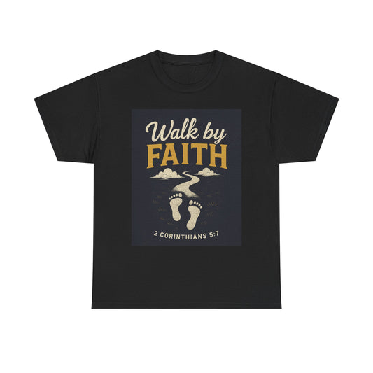 Faith-Inspired Unisex Tee | Motivational Cotton Shirt for Mindfulness, Christian Gift, Casual Wear, Every Day Inspiration