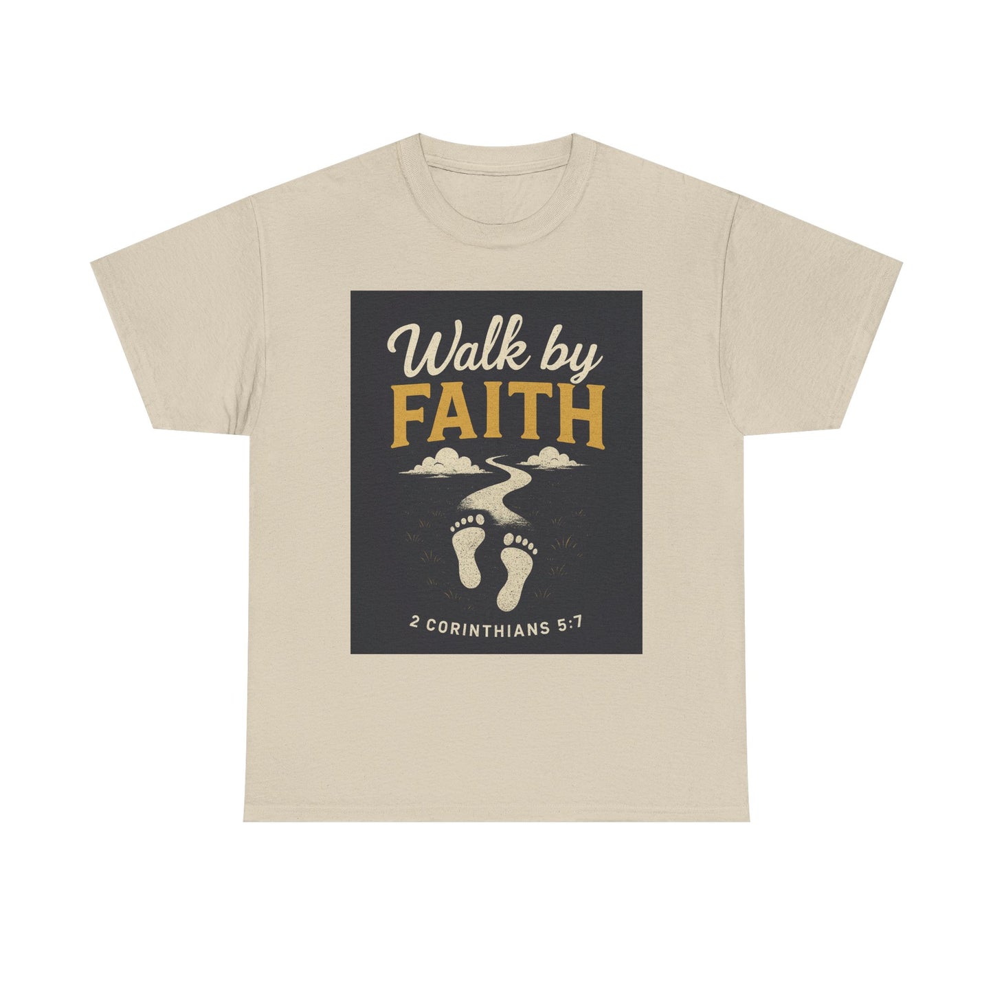 Faith-Inspired Unisex Tee | Motivational Cotton Shirt for Mindfulness, Christian Gift, Casual Wear, Every Day Inspiration