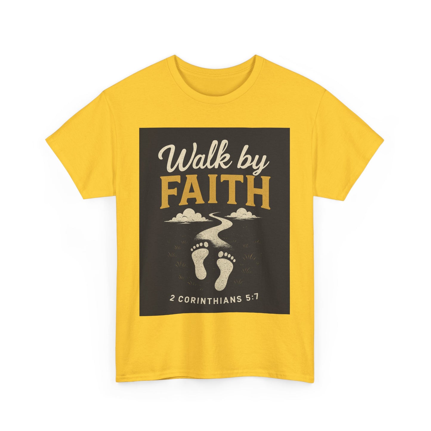 Faith-Inspired Unisex Tee | Motivational Cotton Shirt for Mindfulness, Christian Gift, Casual Wear, Every Day Inspiration