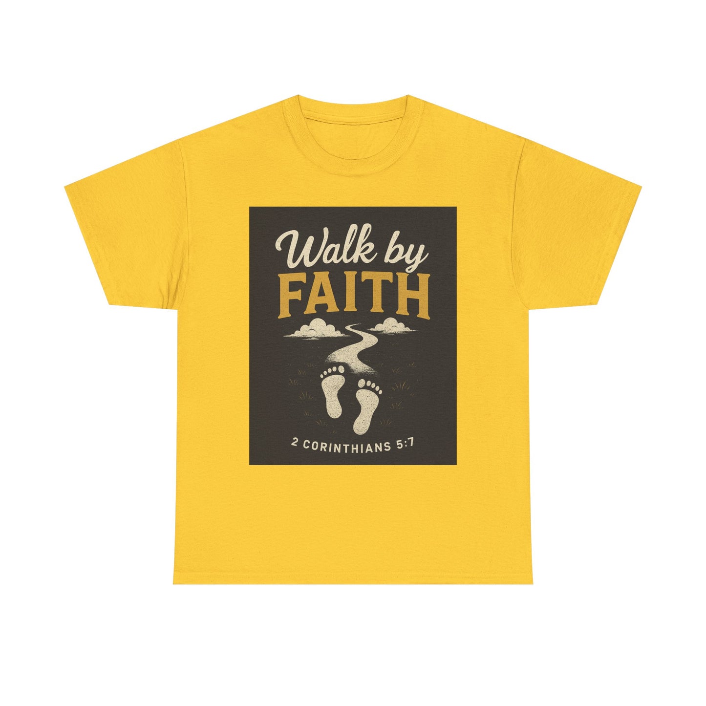 Faith-Inspired Unisex Tee | Motivational Cotton Shirt for Mindfulness, Christian Gift, Casual Wear, Every Day Inspiration